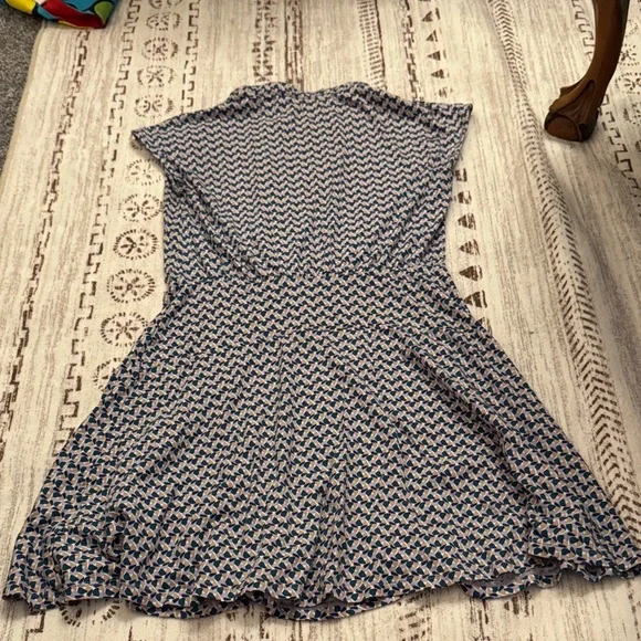 Boden Geometric Patterned Mini Dress - Picture 6 of 7
